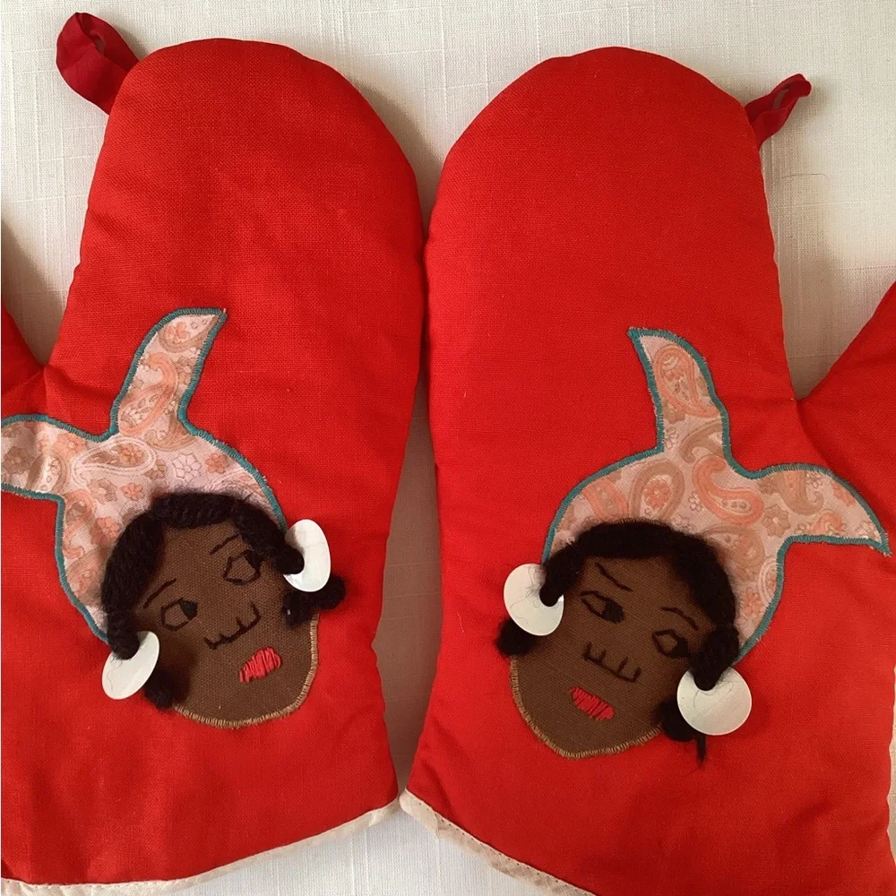 Handmade potholders from Jamaica / Caribbean NEW